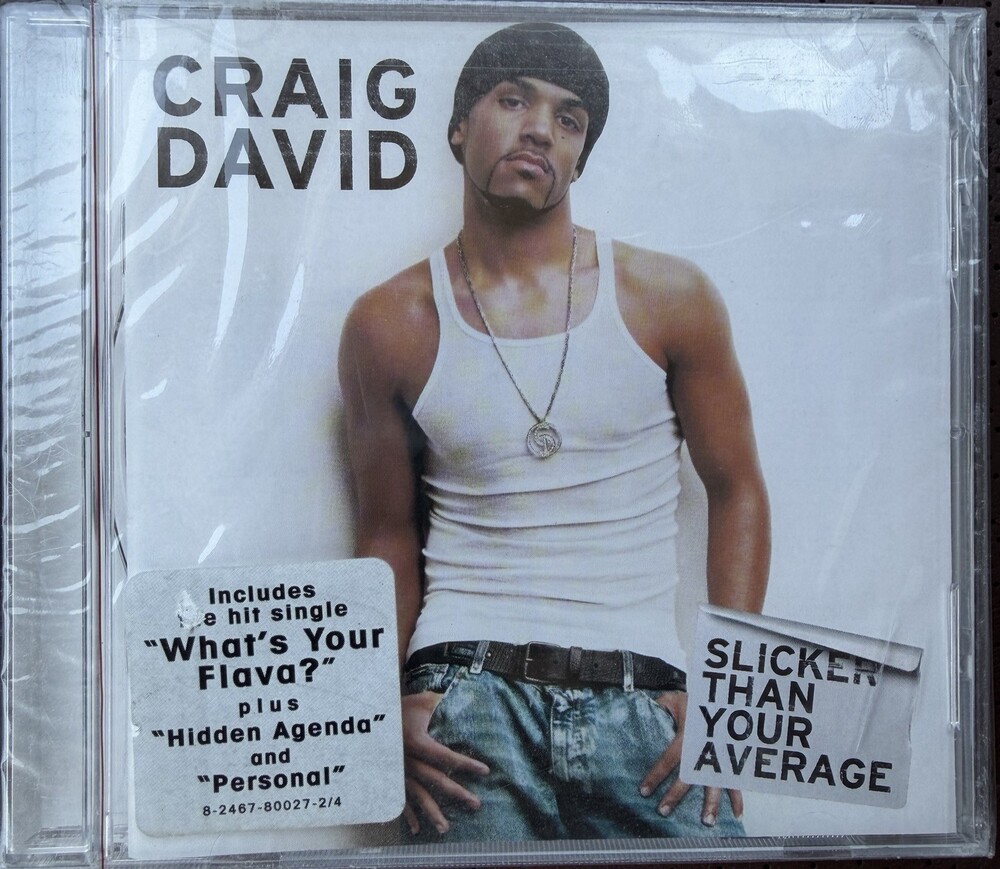 David Craig - Slicker Than Average FACTORY SEALED Compact Disc CD